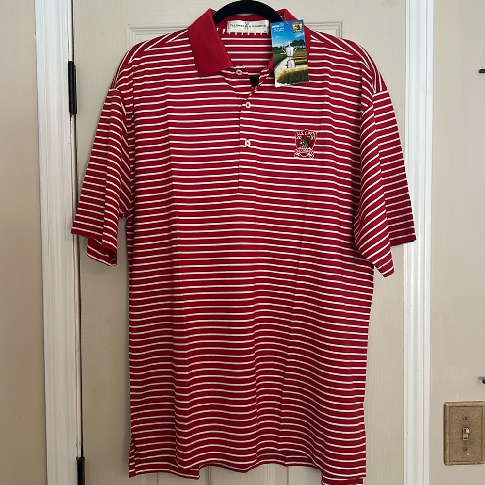 Fairway & Greene US Open 2007 Oakmont Golf polo shirt